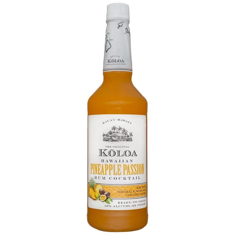 Kloa Hawaiian Pineapple Passion Rum Cocktail 1.75 Liter