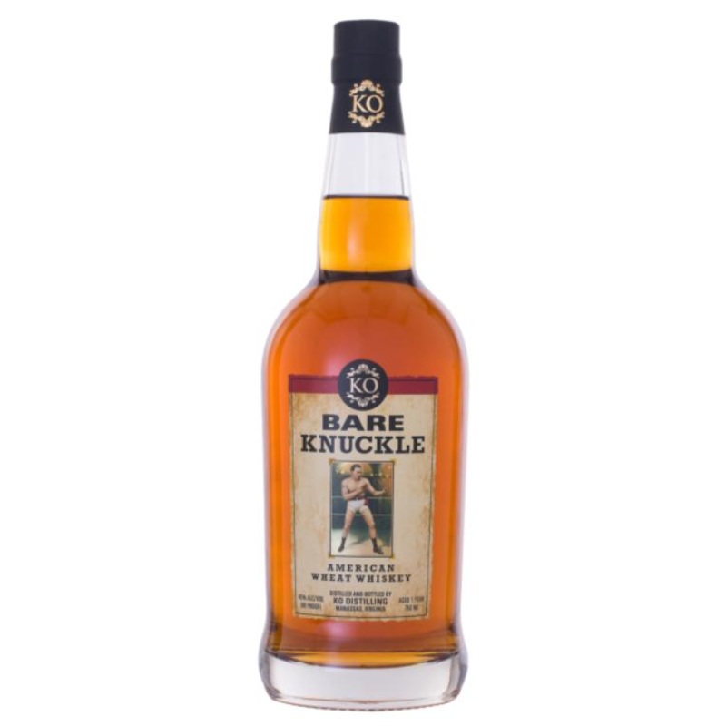 KO Distilling Bare Knuckle Straight Wheat Whiskey