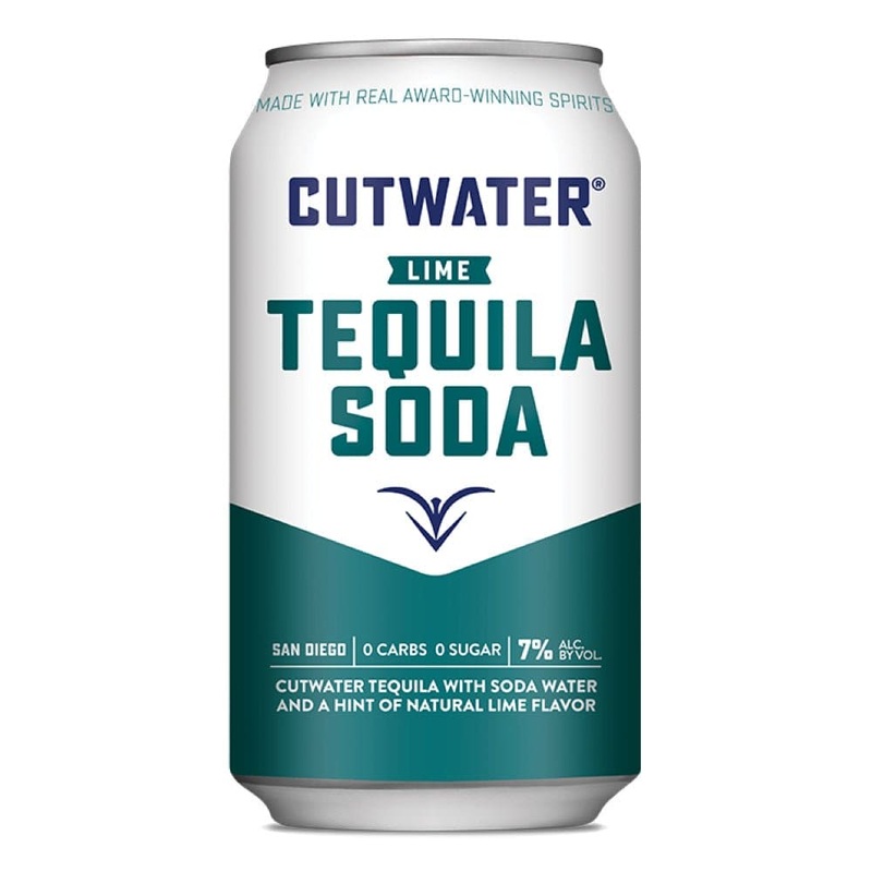 Cutwater Lime Tequila Soda Cocktail 4pk
