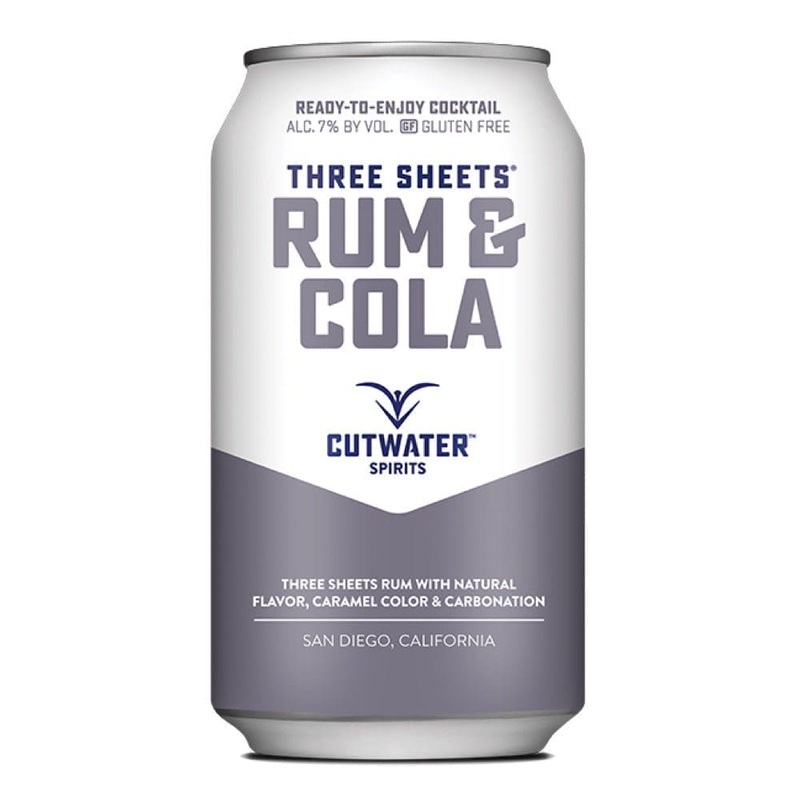 Cutwater Rum & Cola Cocktail 4pk