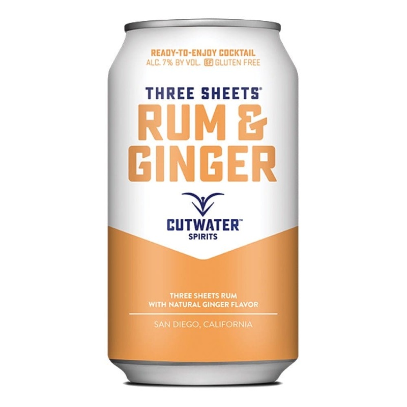 Cutwater Rum & Ginger Cocktail 4pk