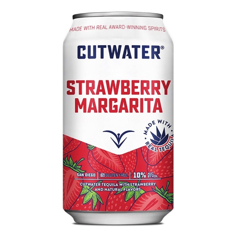 Cutwater Strawberry Margarita Cocktail 4pk