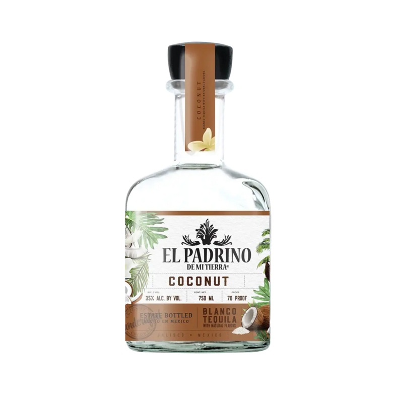 El Padrino De Mi Tierra Coconut Tequila 75CL