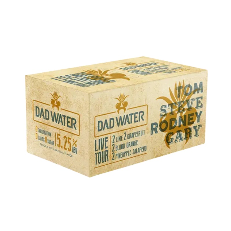 Dad Water Live Tour Variety 12oz 8-Pack Can