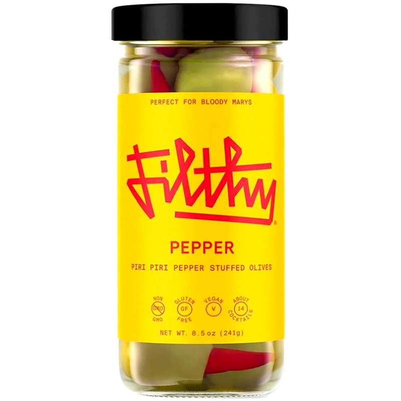 Filthy Pepper Stuffed Olives