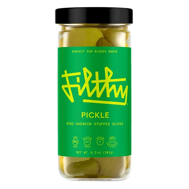 Filthy Pickle Stuffed Olives