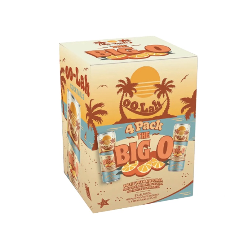 Oo Lah The Big O 12oz 4-Pack Can