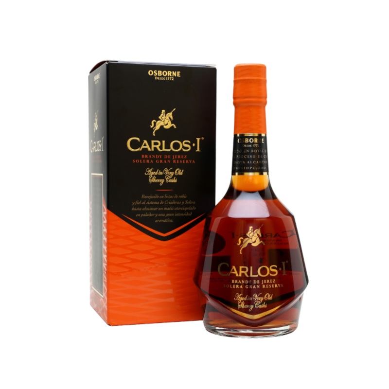 Osborne Carlos I Brandy de Jerez Gran Reserva 750ml (DNO P4)
