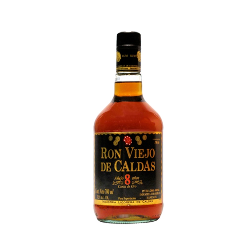 Ron Viejo De Caldas 8 Year 750ml (DNO P4)