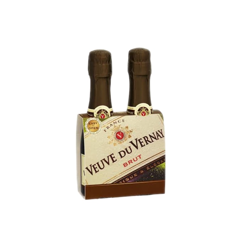 Veuve Du Vernay Brut 187ml 2-Pack Bottle