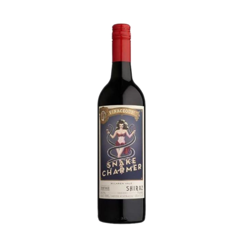 Vinaceous Shiraz Snake Charmer 750ml