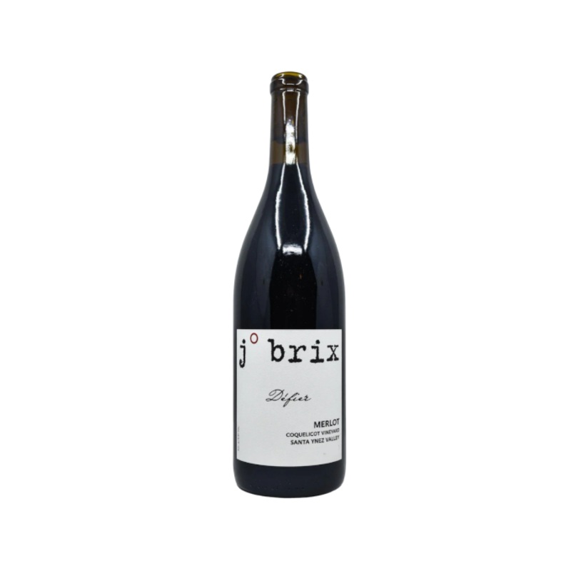 J Brix Defier Merlot Coquelicot 750ml (No Barcode)