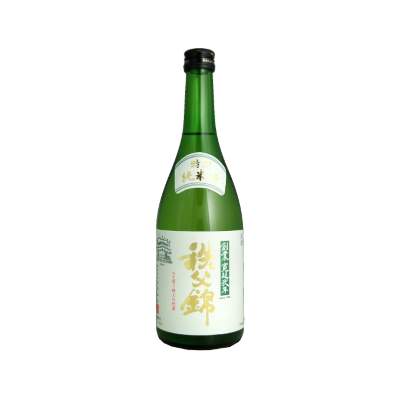Chichibu Nishiki Wolf Tokubetsu Junmai Sake 720ml
