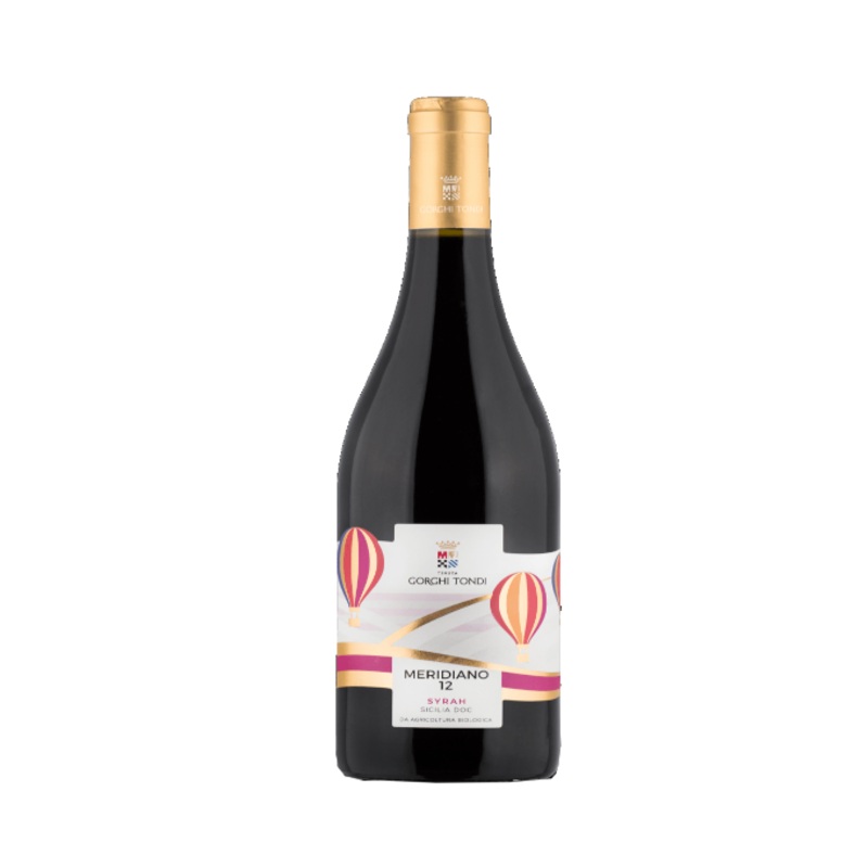 Gorghi Tondi Meridiano 12 Syrah Sicilia 750ml