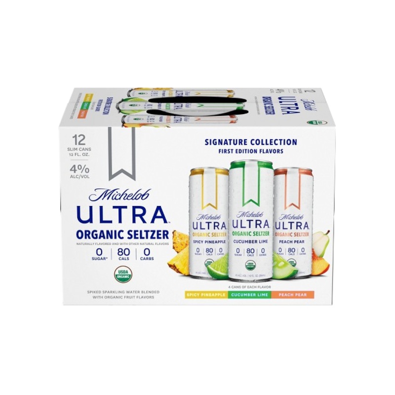 Michelob Ultra Organic Seltzer Variety 12oz 12-Pack Can