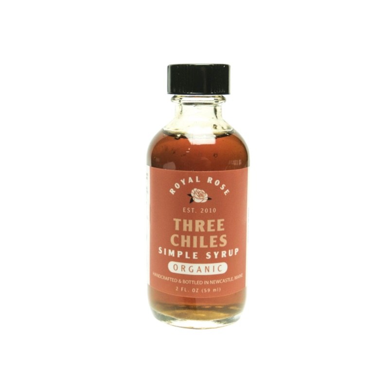 Royal Rose Three Chile Organic 8oz Bottle
