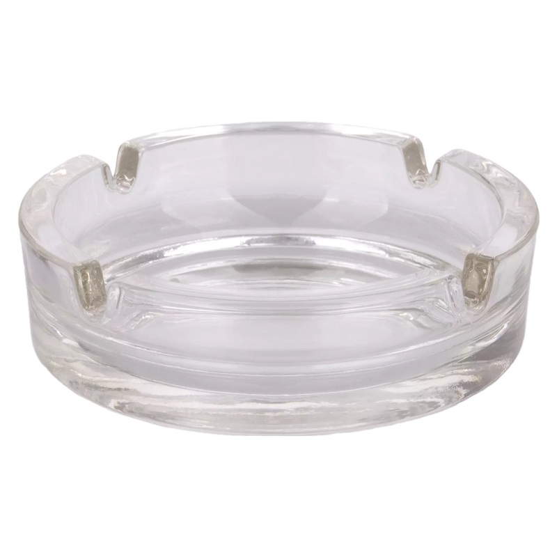 Ashtray 10,5 cm glass [box, 6 pcs]