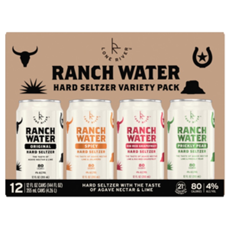 Lone River Ranch Water Hard Seltzer Variety Pack