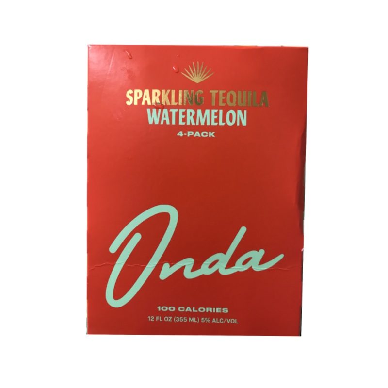 Onda Sparkling Watermelon 12oz 4-Pack Can