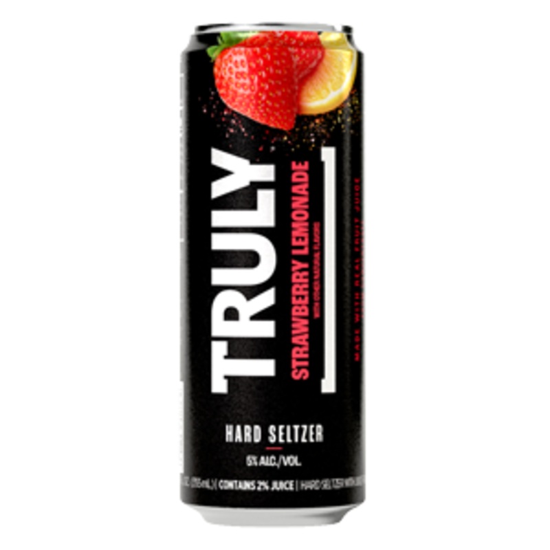 TRULY Hard Seltzer Strawberry Lemonade (12 - 24oz Cans)