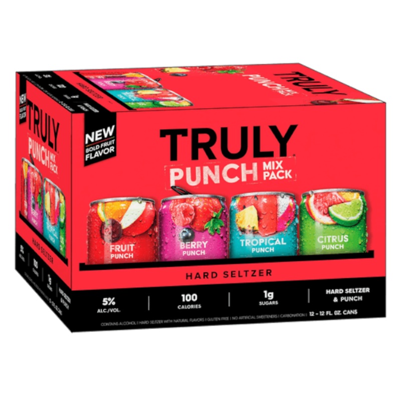 Truly Hard Seltzer Variety Punch 12oz 12-Pack Can