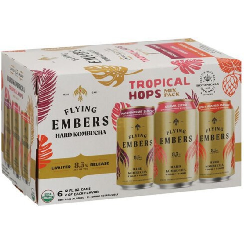 Flying Embers Tropical Hops Mix 6pk 12oz