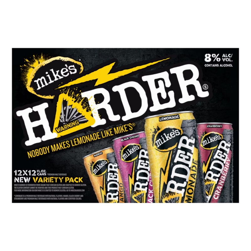 Mike's Harder Variety Pack 12pk 12oz Cans