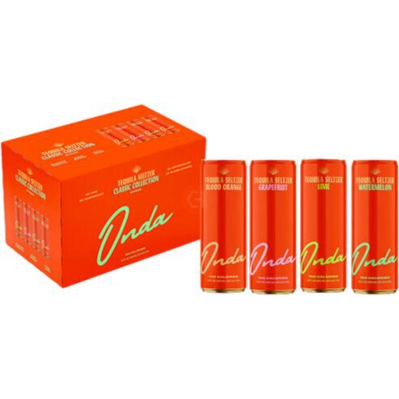 Onda Tequila Sparkling Variety 8pk 12oz