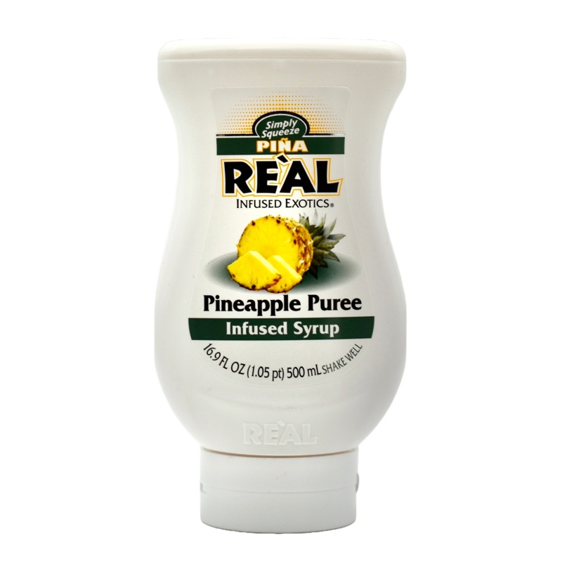 Real Pineapple Puree Infused Syrup 16.9oz