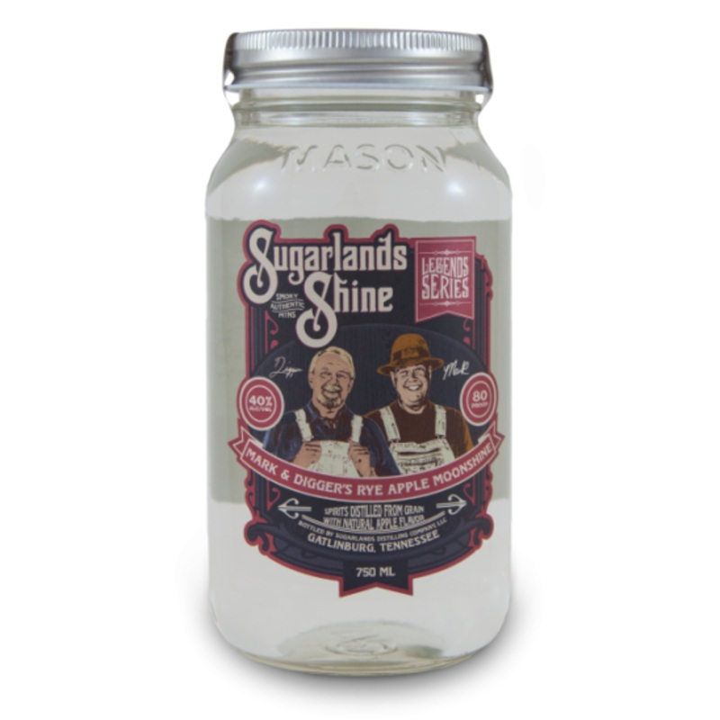 Sugarlands Mark & Digger's Rye Apple Moonshine