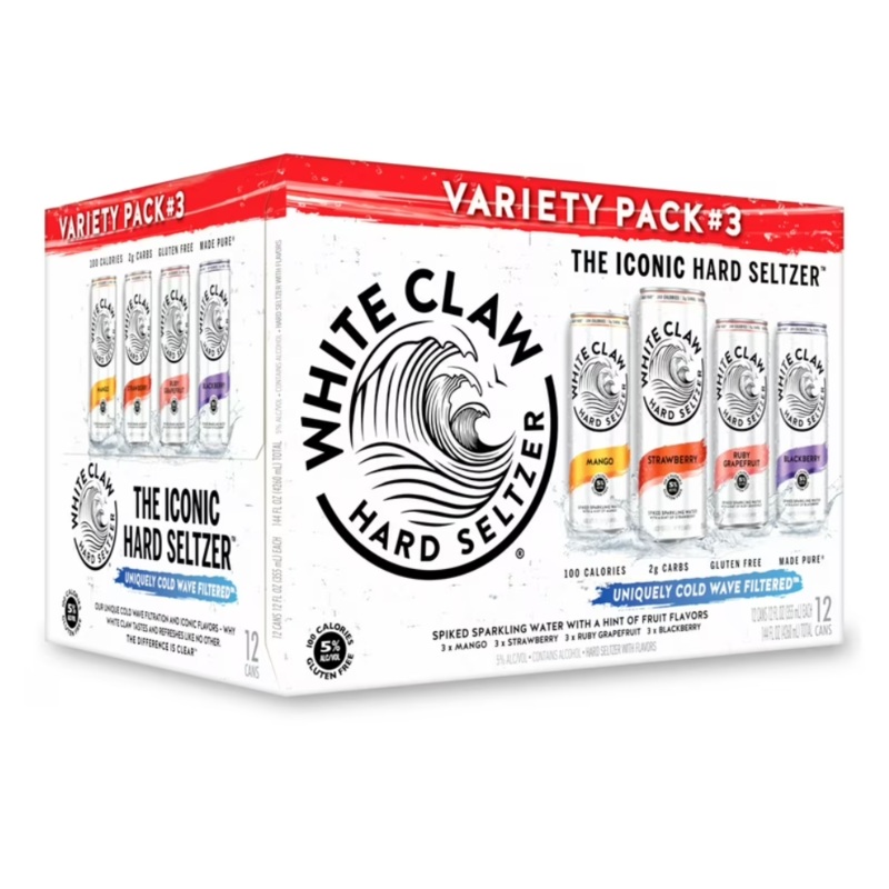 White Claw Variety Collection #3 12pk 12oz