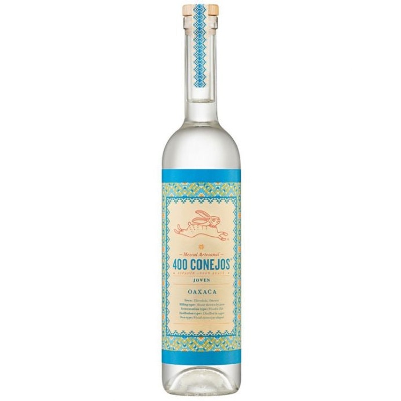 400 Conejos Mezcal Artesanal Jovan Oaxaca 750mL