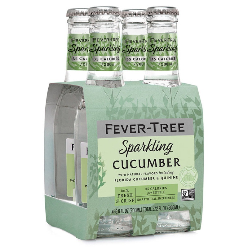 FEVER TREE SPKL CUCUMBER TONIC6/4P