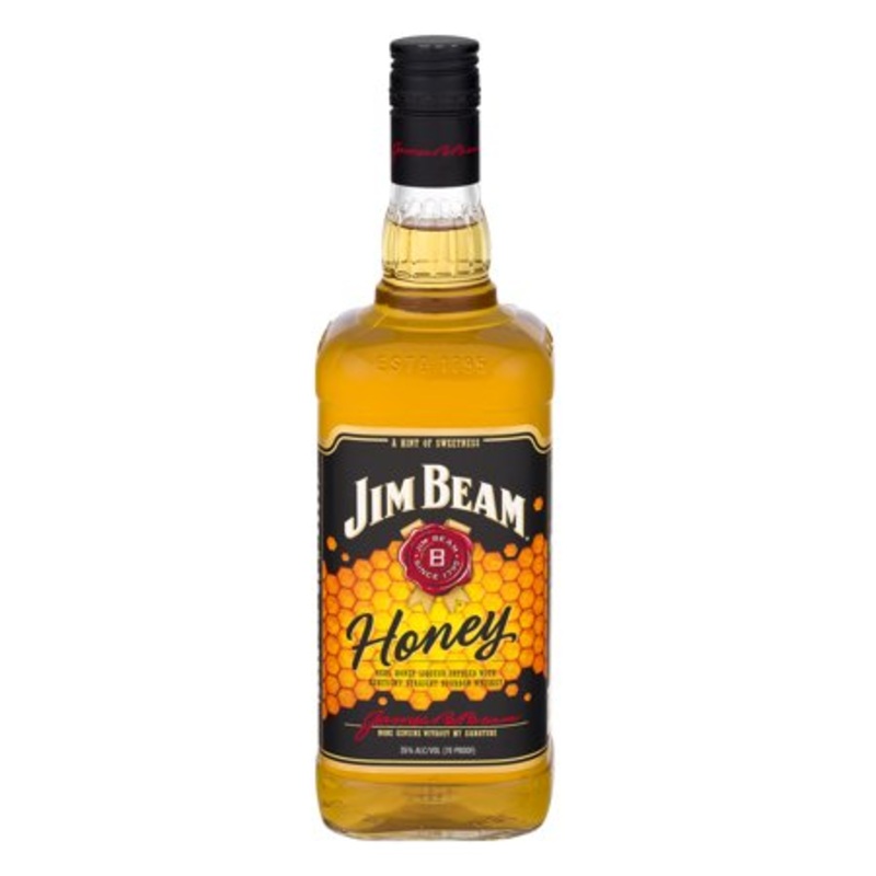 Jim Beam Honey Kentucky Straight Bourbon Whiskey 1L