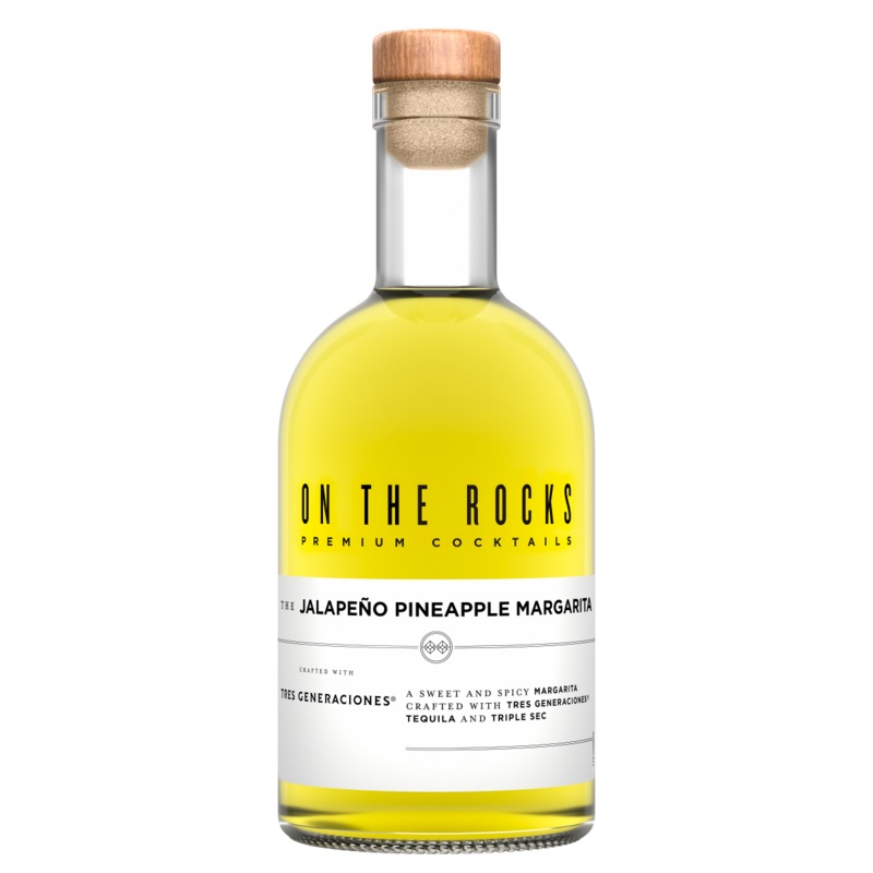On The Rocks The Jalapeo Pineapple Margarita Tres Generaciones 375mL