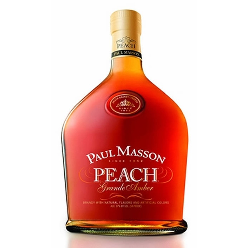 Paul Masson Grande Amber Peach Brandy 750mL