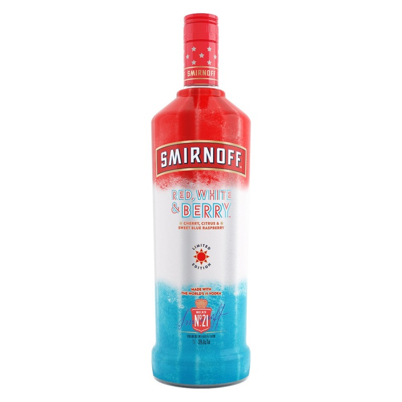 Smirnoff Red White and Berry Vodka 1L