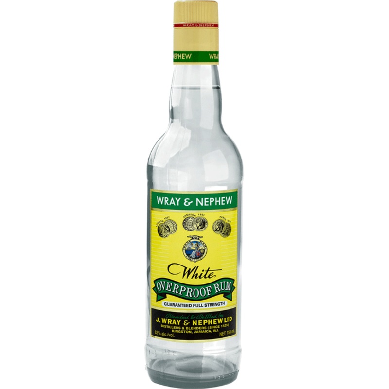 Wray & Nephew White Overproof Rum 1L