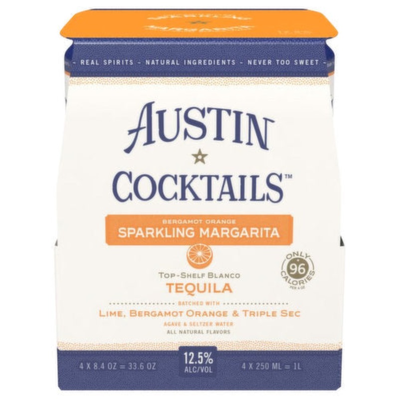 Austin Sparkling Margarita 4pk 355mL