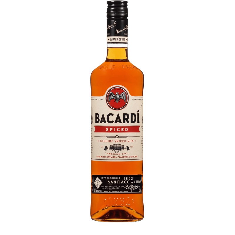 Bacardi Spiced Rum 1L
