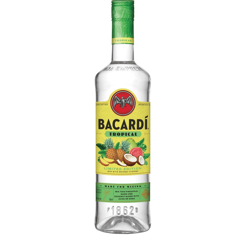 Bacardi Tropical Punch Rum Limited Edition 1L