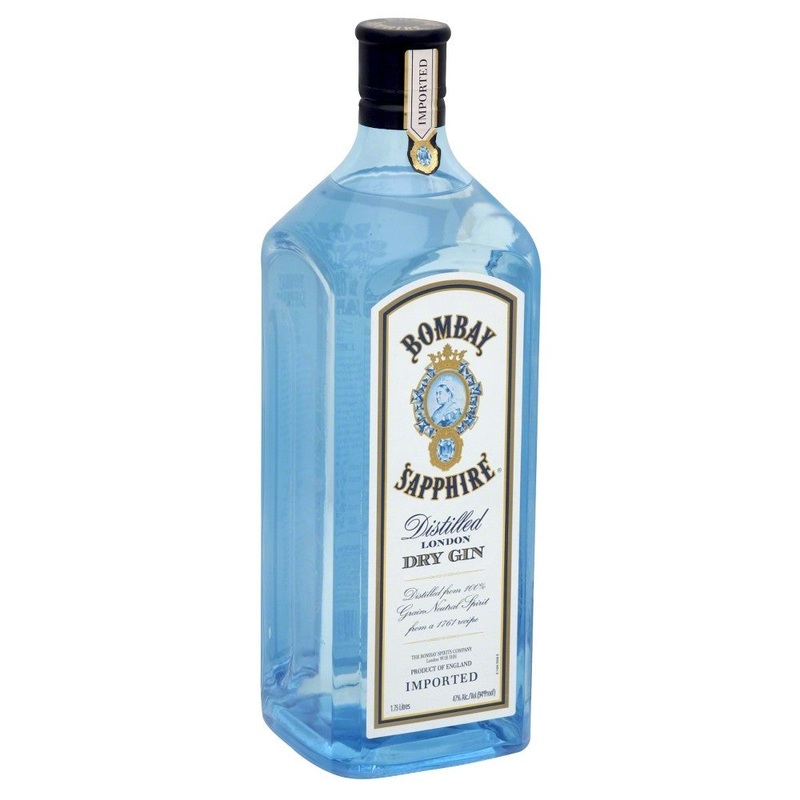 Bombay Sapphire Distilled London Dry Gin 1.75L