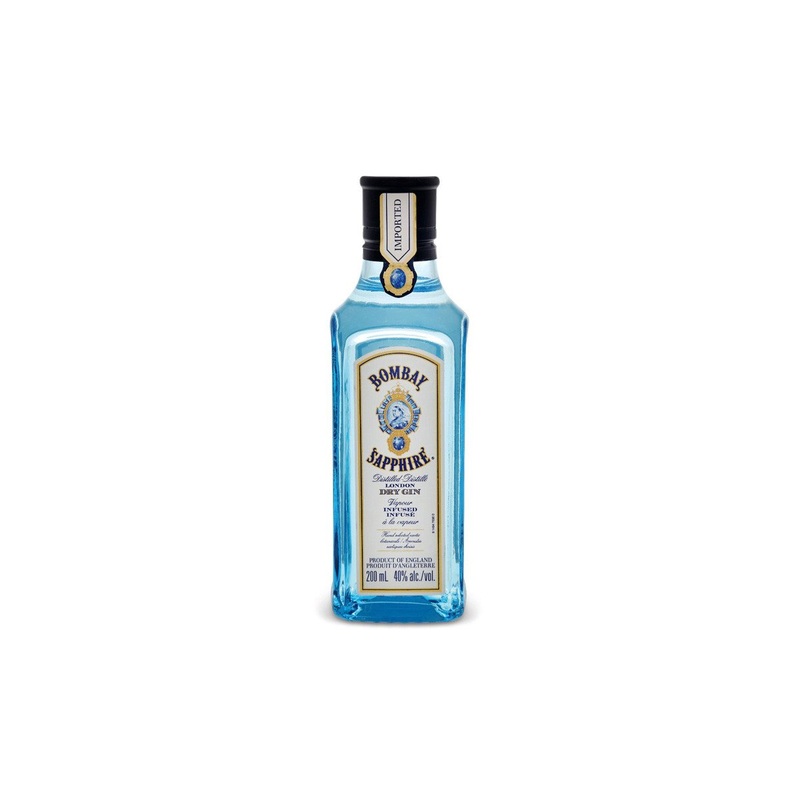 Bombay Sapphire Distilled London Dry Gin 200mL