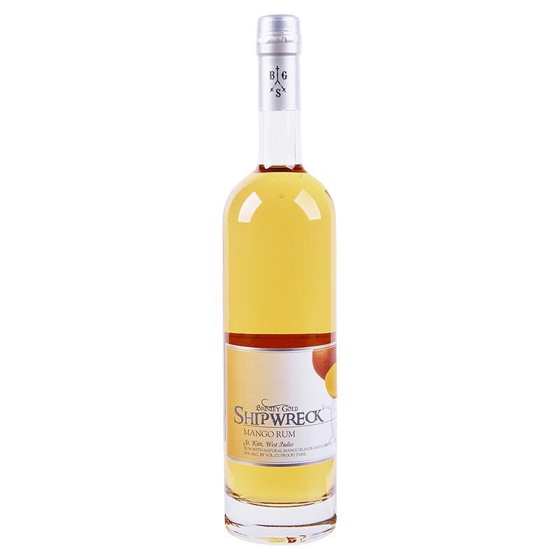 Brinley Shipwreck Mango Rum 750mL