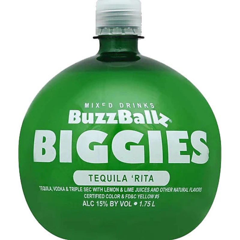 BuzzBallz Biggies Tequila Rita Cocktails 1.75L