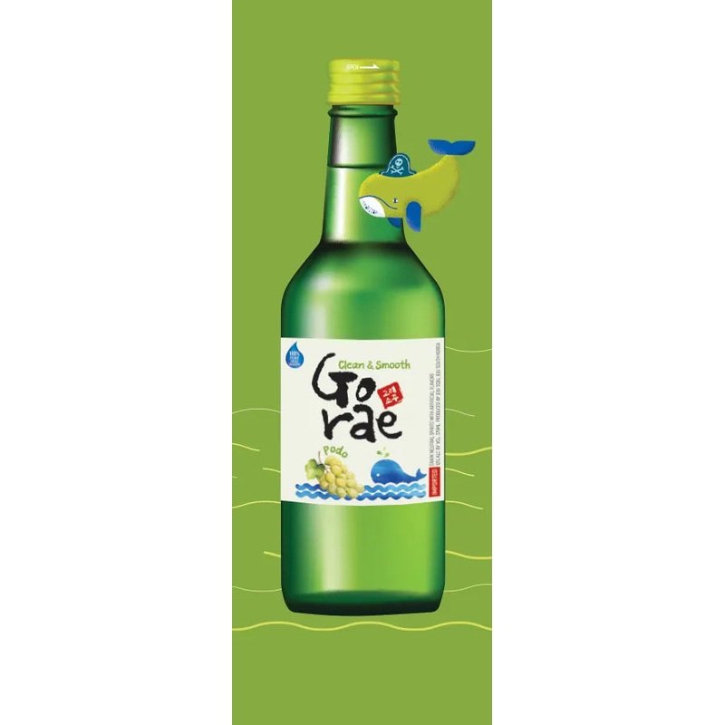 GORAE SOJU CLEAN & SMOOTH Podo 375mL