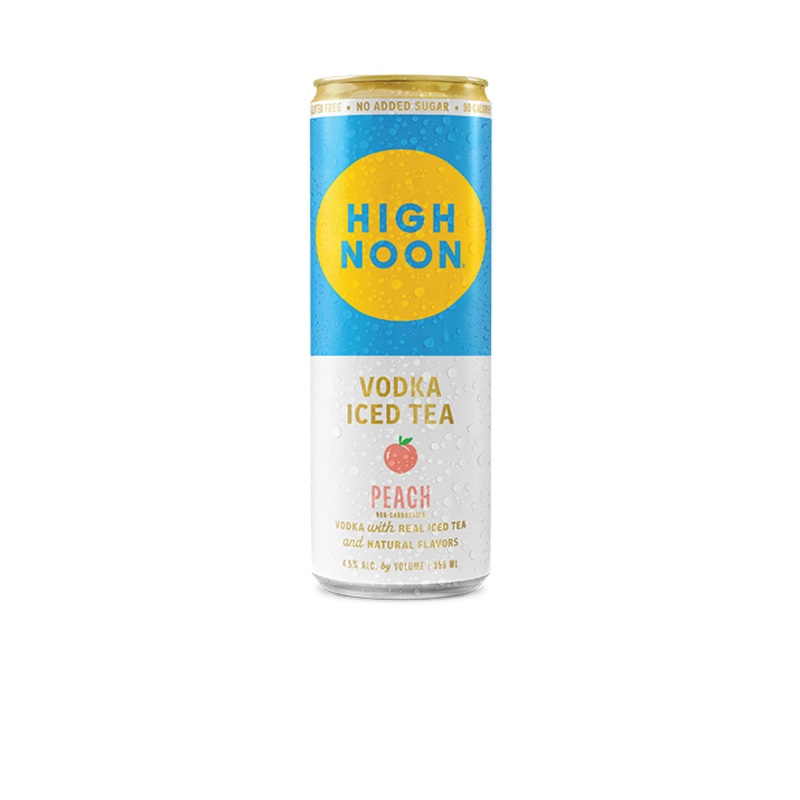 High Noon Peach Vodka Iced Tea 4pk cans 355mL