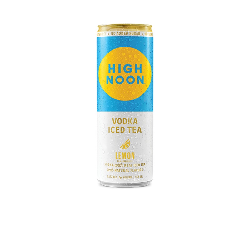 High Noon Vodka Lemon Iced Tea 4pk cans 355mL