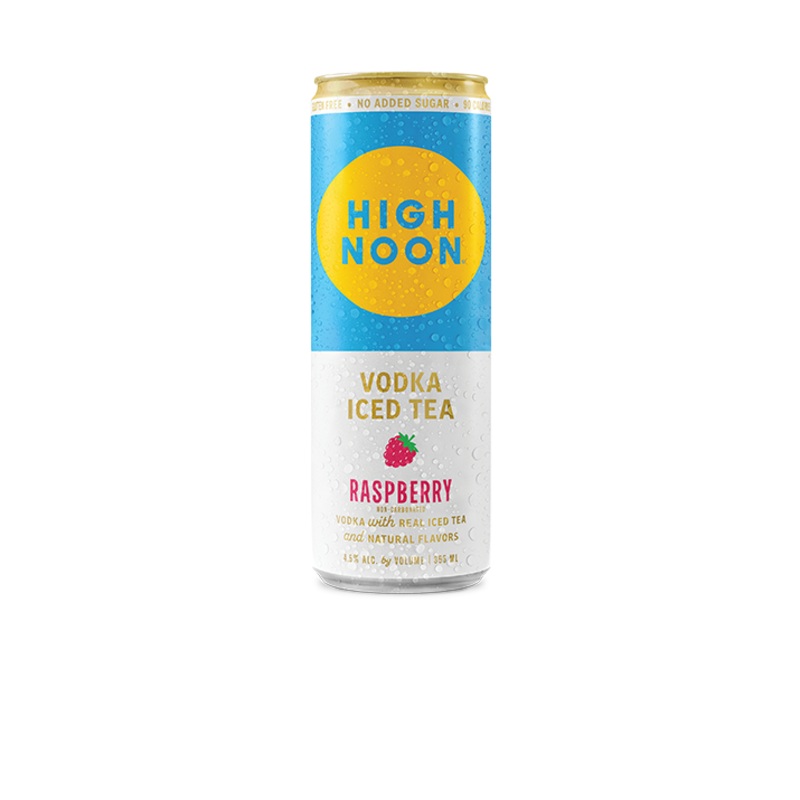 High Noon Vodka Raspberry Iced Tea 4pk cans 355mL