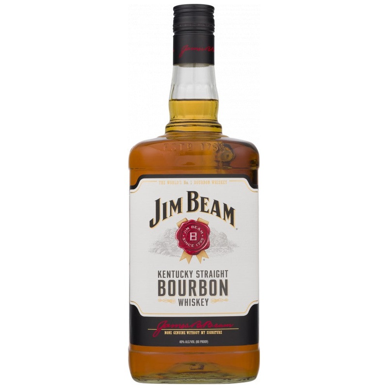 Jim Beam Kentucky Straight Bourbon Whiskey 1.75L